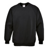 Roma Sweatshirt, B300, Zwart, Maat M